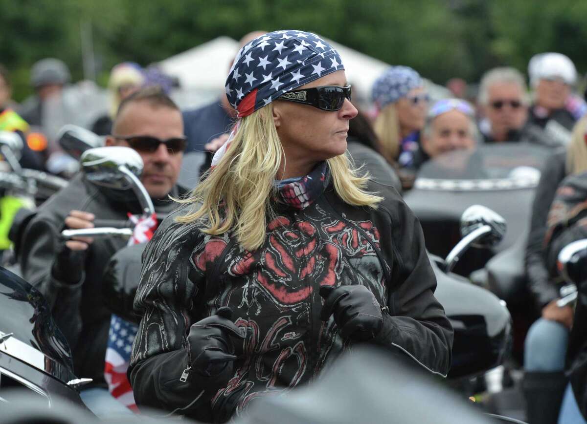 The 18th Annual CT United Ride on Sunday September 9, 2018 where around 2,000 motorcycle riders took part in Connecticut's largest annual 9/11 tribute riding from Norden Park in Norwalk Conn. through Fairfield County to finish at Bridgeport's Seaside Park.