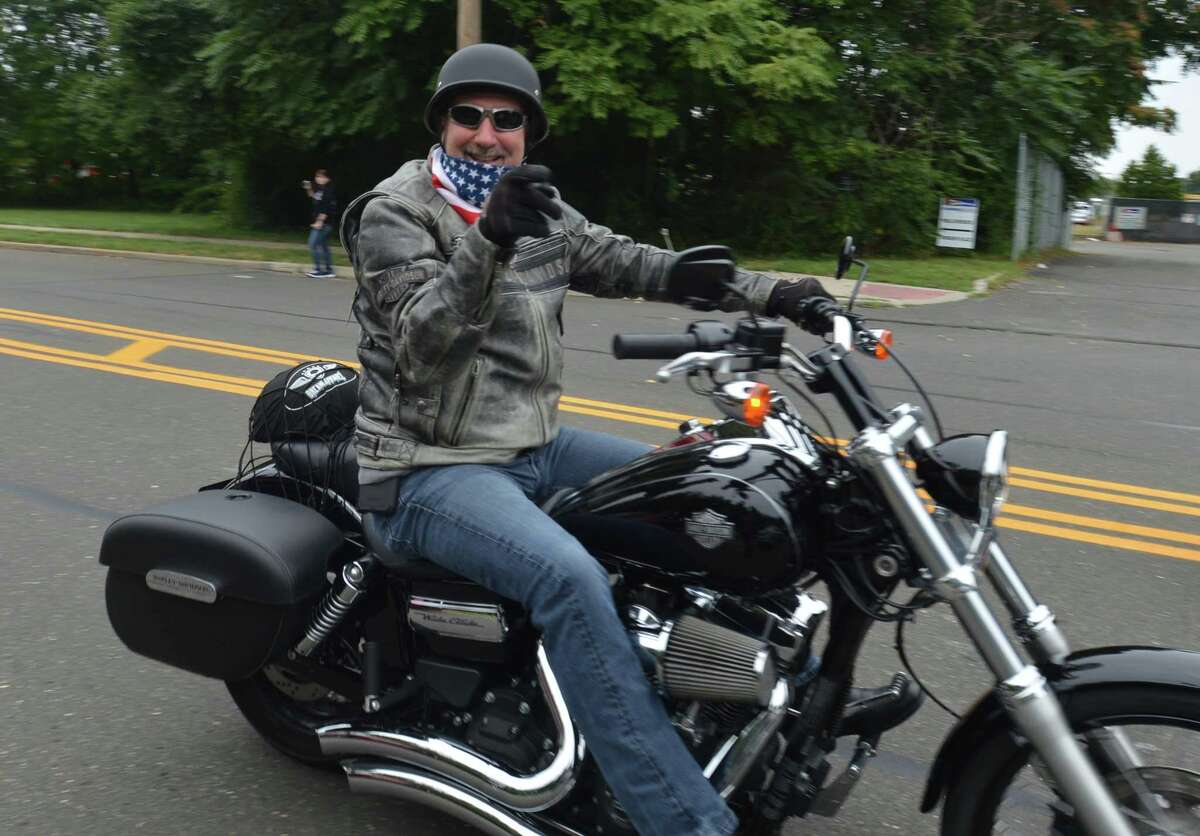 The 18th Annual CT United Ride on Sunday September 9, 2018 where around 2,000 motorcycle riders took part in Connecticut's largest annual 9/11 tribute riding from Norden Park in Norwalk Conn. through Fairfield County to finish at Bridgeport's Seaside Park.