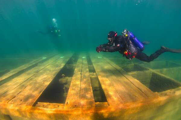 Sunken Ships Revealed At Tahoe S New Underwater Trail