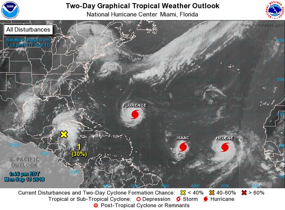 Satellite images show hurricanes lined up in Atlantic Ocean - Houston Chronicle