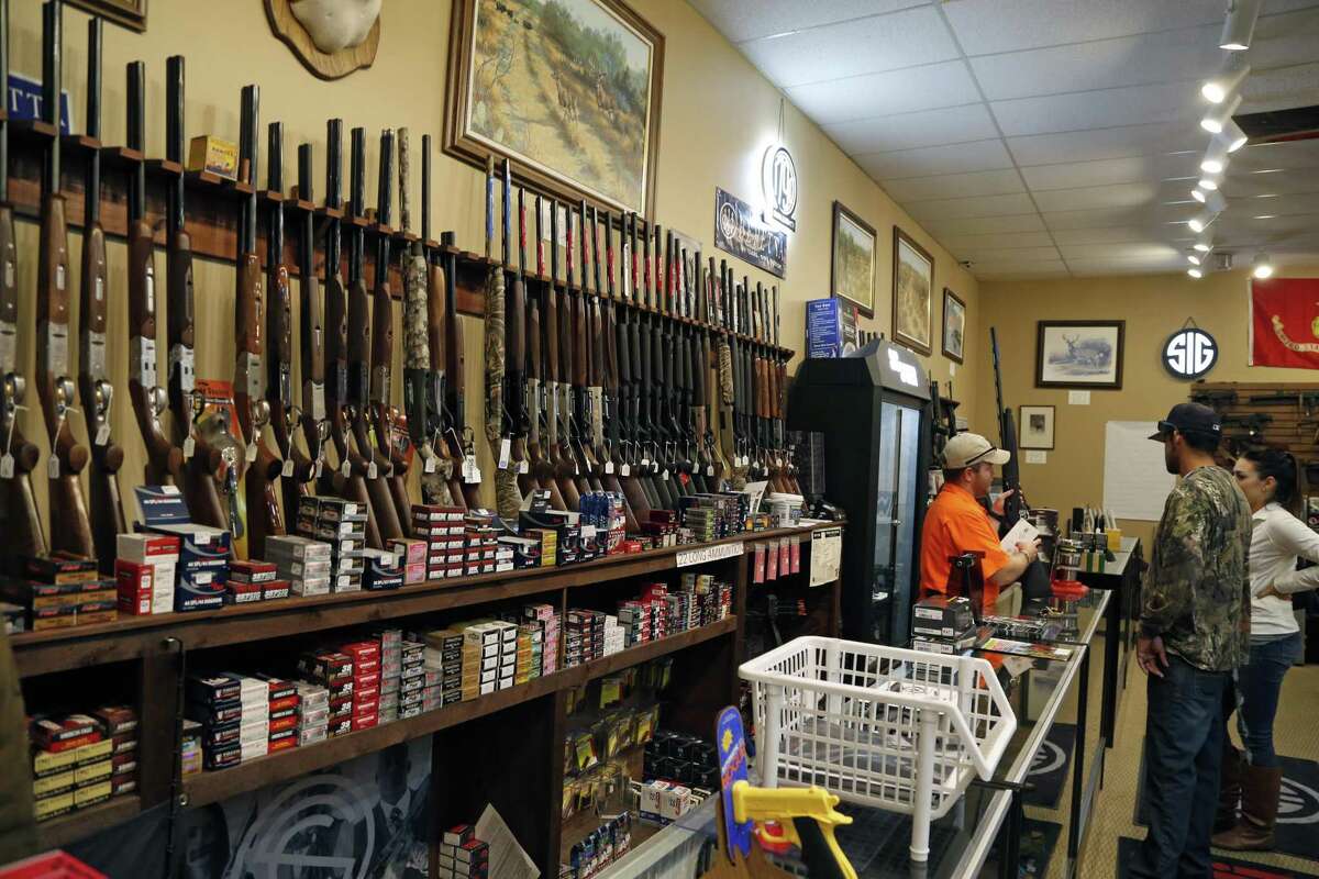 Edward E. DeWees III, owner of Ranger Firearms, said his sales have been going great despite the “Trump slump” that has affected gunmakers.