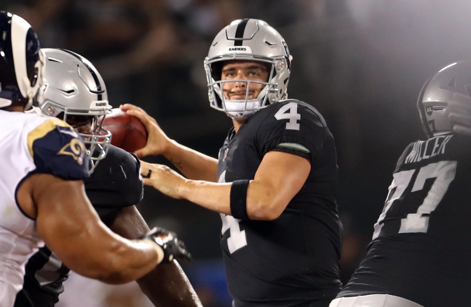 NFL - Khalil Mack says goodbye to Raider Nation. 