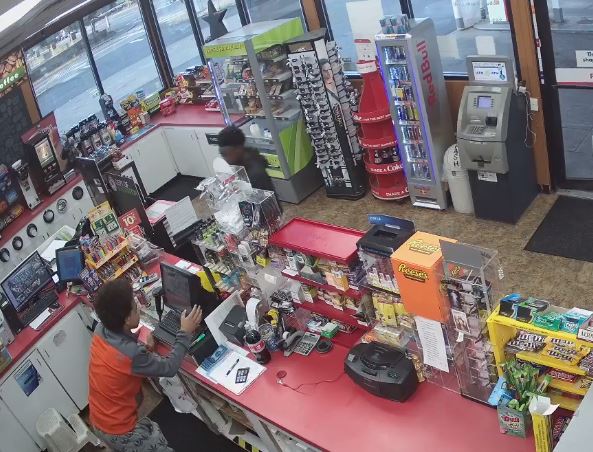 Surveillance video: Teens rob store after clerk collapses from heart ...
