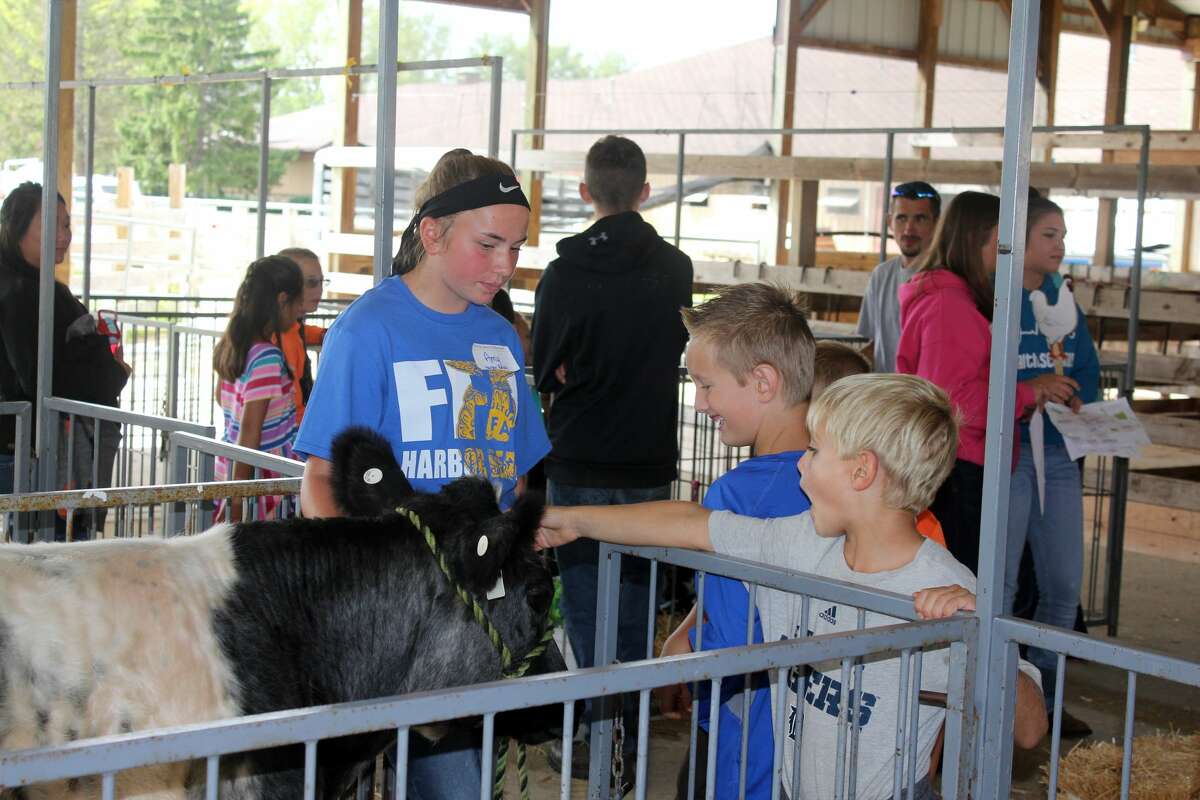 Huron County third graders were treated Tuesday to Project RED (Rural Education Day) at the Huron Community Fairgrounds. Sponsored by Huron County Farm Bureau, the day featured numerous demonstrations about local agriculture.