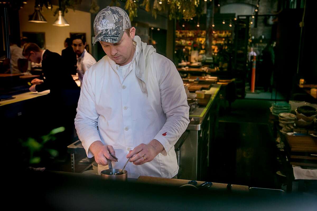 Chef Joshua Skenes of Saison in San Francisco, Calif., is seen on February 16th, 2018.