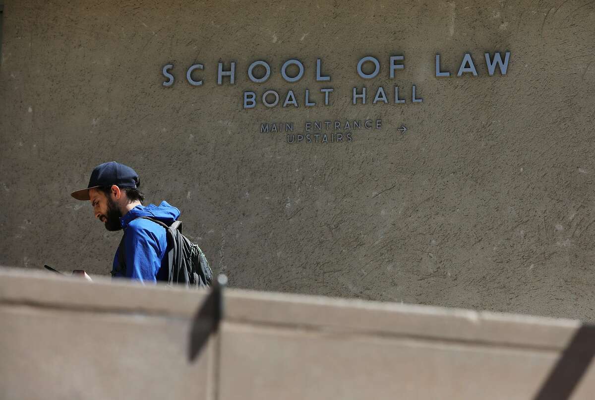 Exterior of Boalt Hall at the University of Berkeley's School of Law in Berkeley, Cali. on Tuesday, September 11, 2018. There is a recommendation to get rid of that name because John Boalt was racist.