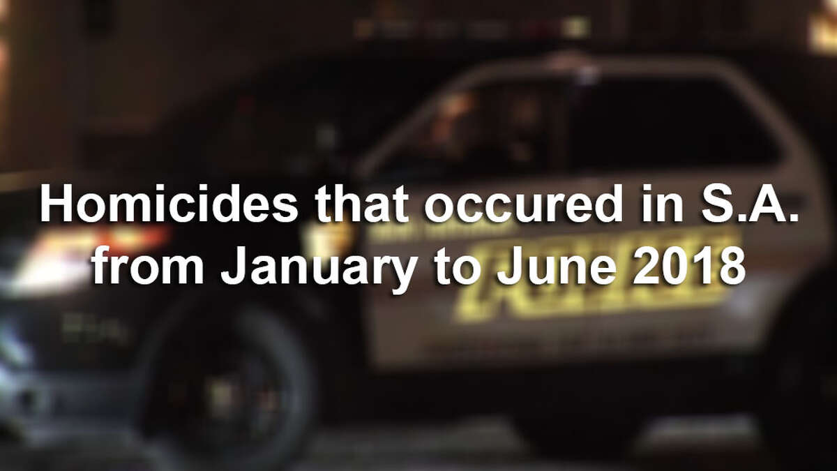 The San Antonio Police Department's uncleared homicide rate for the first half of the year is at 41 percent. Click through the slideshow for a comprehensive list of every homicide in San Antonio from January to June and the status of each investigation.