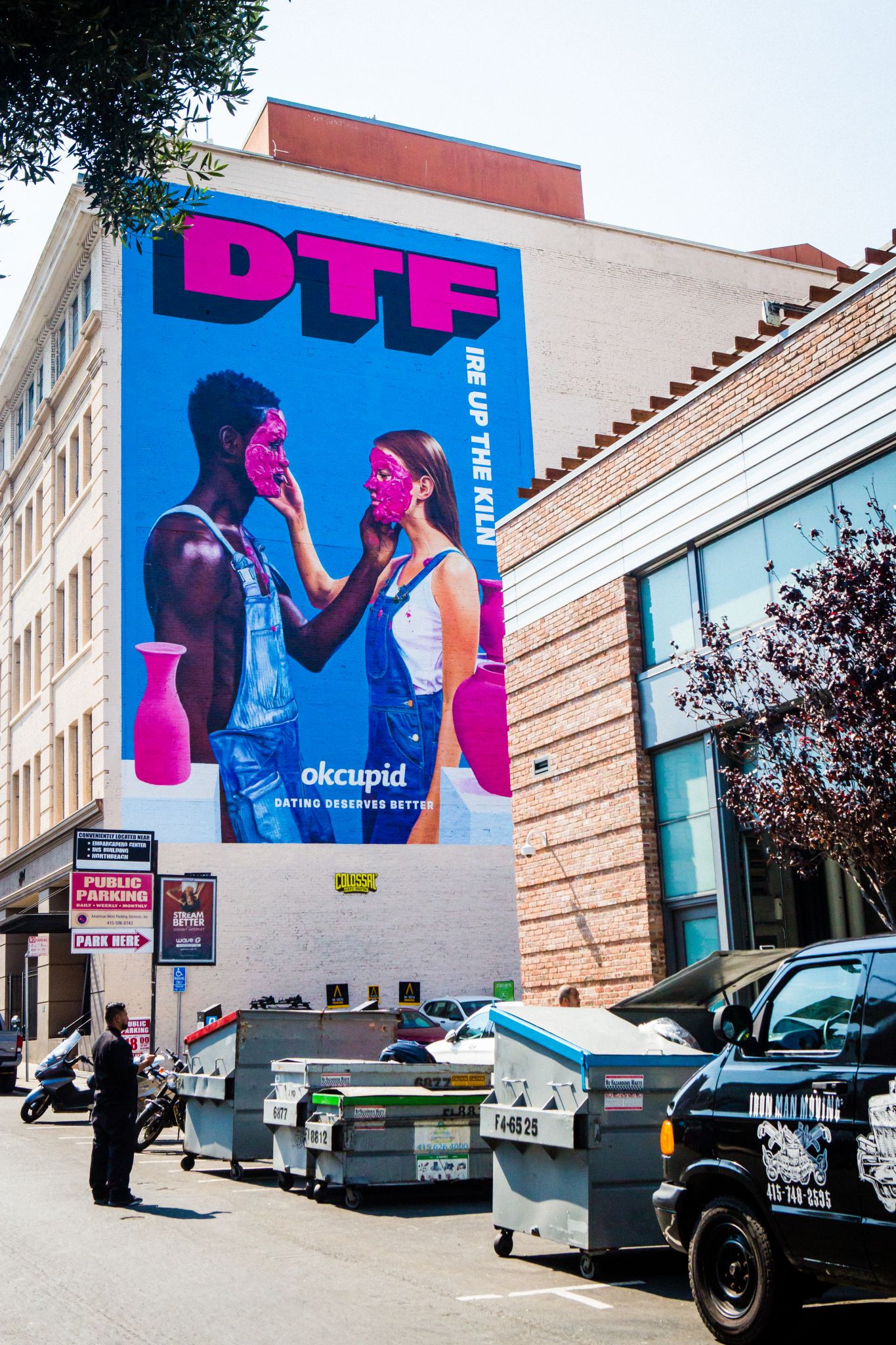 More images from our DTF campaign revealed, by OkCupid