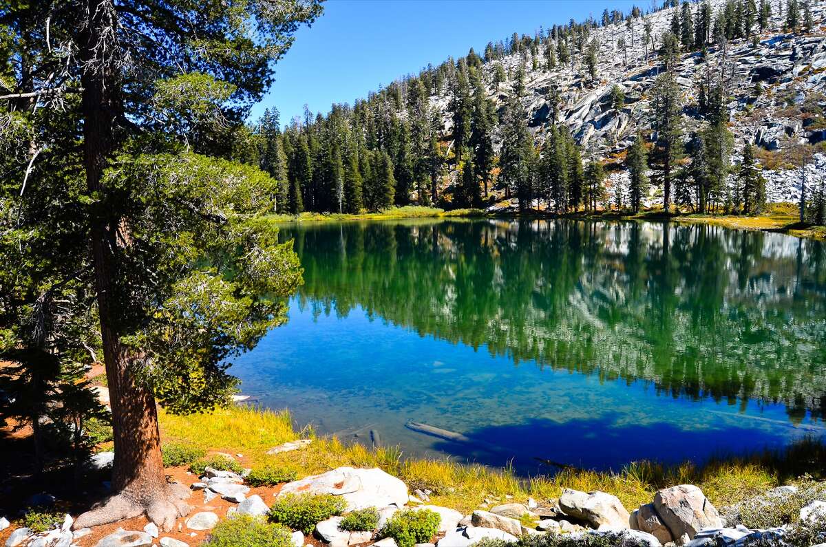 Kings Canyon National Park's gorgeous high-elevation lakes are good places to avoid the crowd.