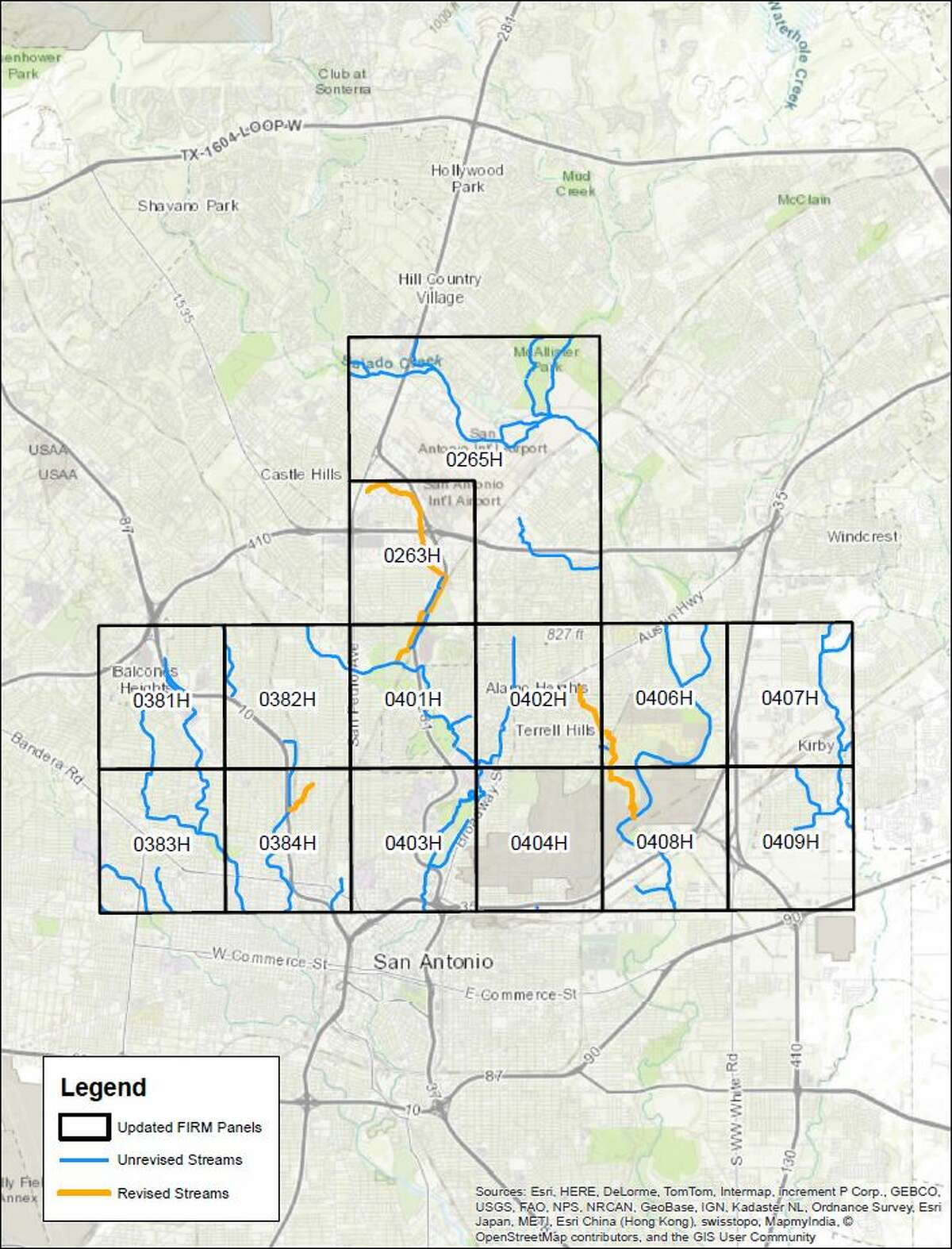 New Fema Maps Show Areas Of San Antonio Most Likely To Flood