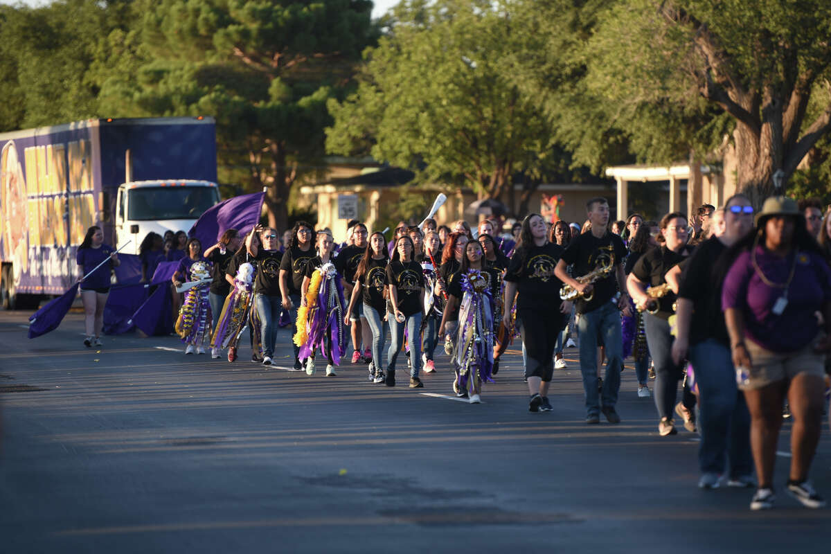 Photos: Midland High homecoming parade