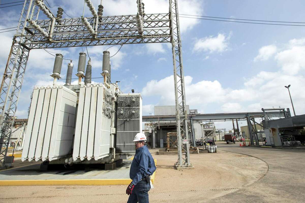 Robert Harris, plant manager, walks through NRG's TH Wharton Generating Station on Tuesday, April 3, 2018, in Houston. NRG is preparing its Houston-area power plants for the summer as Texas is expected to shatter power demand records and the state's power reserves are the lowest they have been in nearly a decade. ( Brett Coomer / Houston Chronicle )