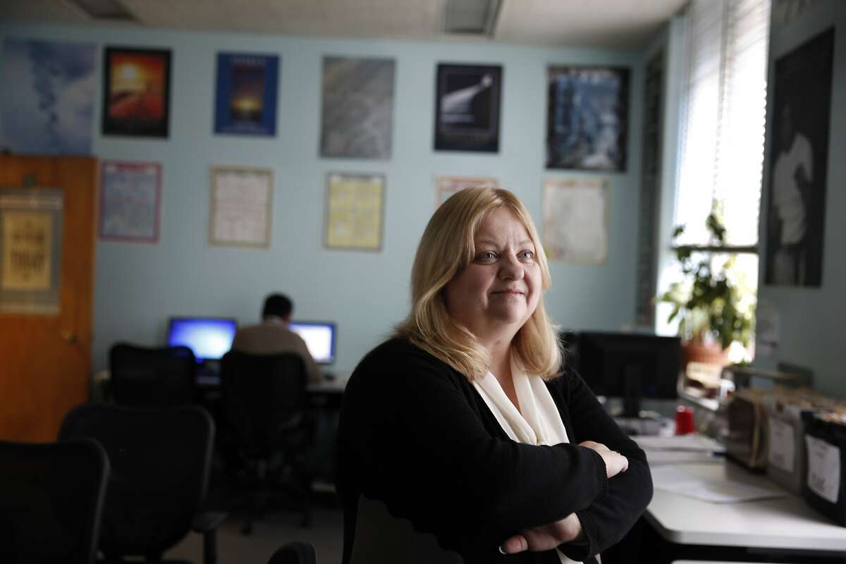 Wendy Still, San Francisco Chief Adult Probation Officer, stands for a portrait in the Adult Probation 5 Keys Charter School Learning Center on Wednesday, December 17, 2014 in San Francisco, Calif.