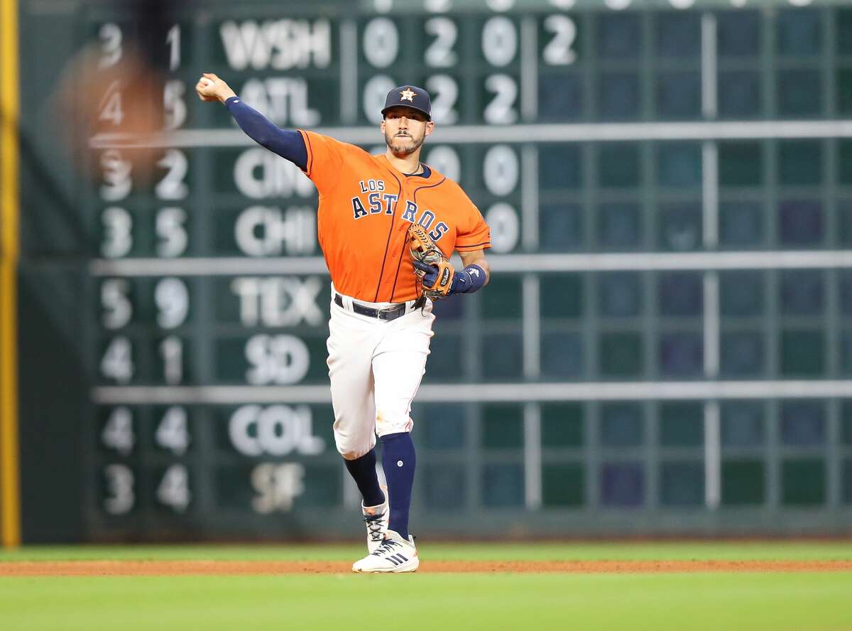 Carlos Correa Remains Out Of Astros' Lineup Monday Vs. Jays, But Could ...