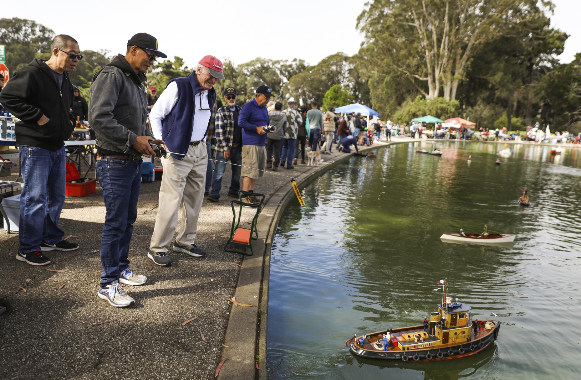 Spreckels Lake parade celebrates modelboat tradition launched 120