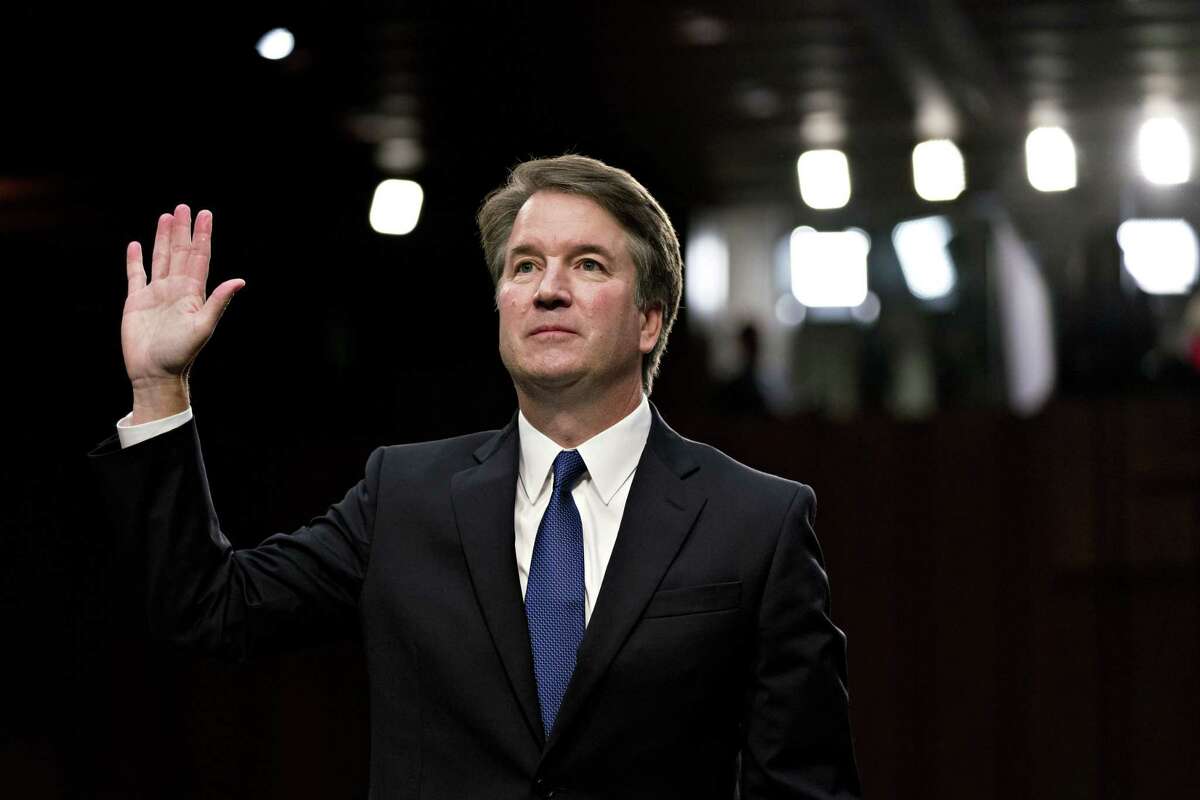 Supreme Court nomiinee Brett Kavanaugh at his Senate Judiciary Committee confirmation hearing in Washington on Sept. 4, 2018.