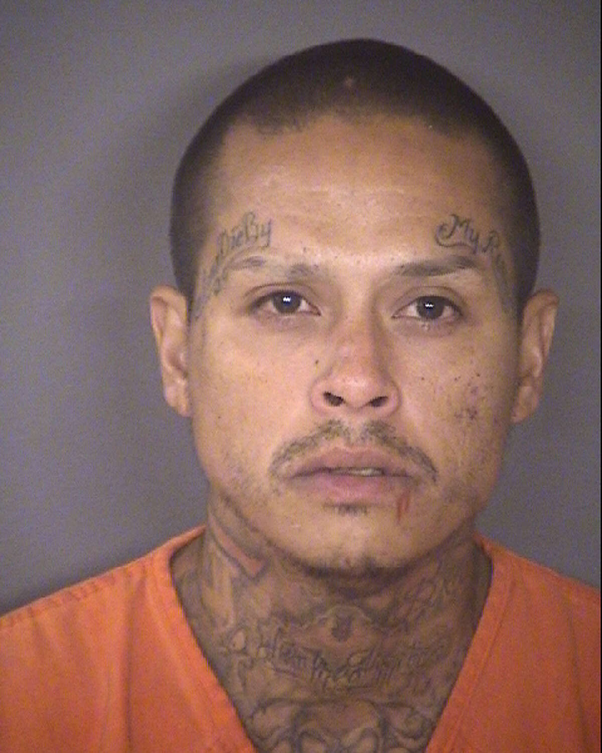 Victor Gonzalez, 34, is charged with four aggravated robberies and suspected in seven.