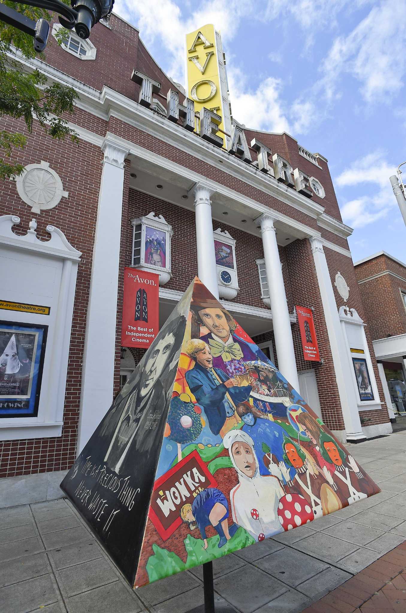Gene Wilder pyramid sculpture debuts in Stamford