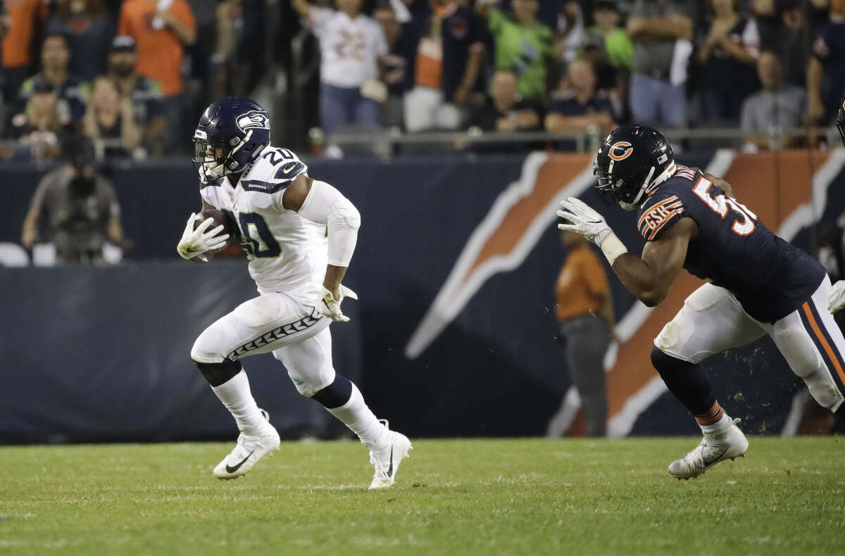 SEAHAWKS RUN GAME DISAPPOINTS AGAIN  The Seahawks opened Monday with a commitment to running the ball (No. 1 tailback Chris Carson, for example, took three hand offs to open the game), then they didn’t run the ball at all in the middle of the contest and then tried to establish the run late with Rashaad Penny.  The strategy wasn’t effective.  Carson, Penny and Mike Davis combined for just 57 yards on 19 carries. Penny (10 rush, 30 yds) was able to move the chains a little bit when the Seahawks had (brief) momentum in the fourth quarter, but it wasn’t enough to impact the game.  In response to why Carson (six rush, 24 yds) didn’t play late in the game, head coach Pete Carroll said he was gassed from playing special teams. Carson, himself, added that it was part of the game plan to go the other guys in the second half. So the message is a little confusing.  Regardless, the Seahawks need to find someway to get the run going. The team has had two bad weeks on the ground to start the season.