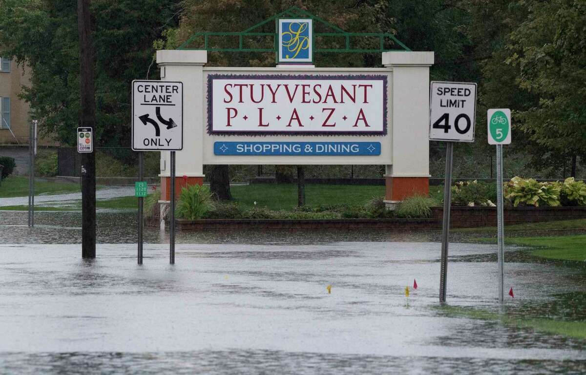 Inches of rain fall but flooding fears recede in Albany area