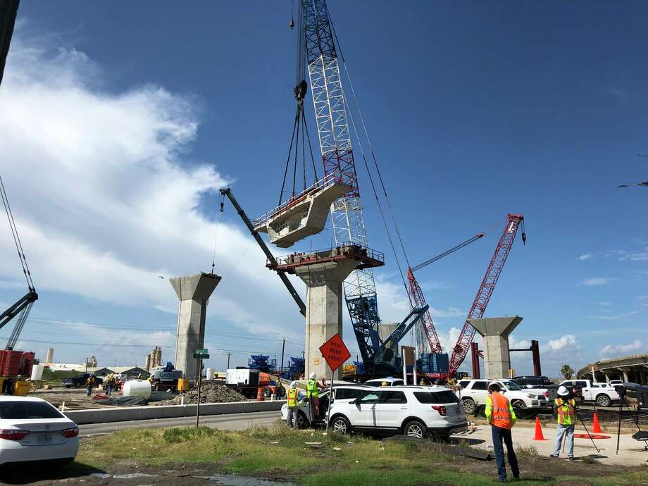 Photos: Billion-dollar Harbor Bridge begins taking shape in Corpus