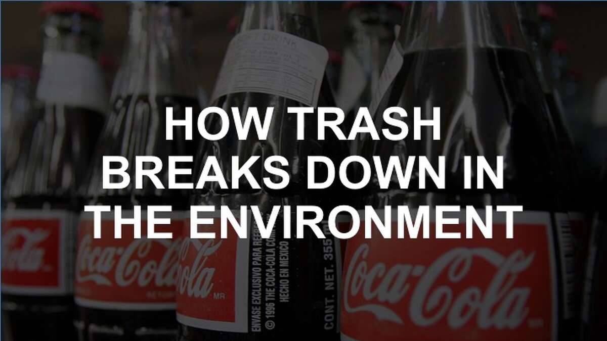 This is how long it takes for your trash to