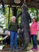 Livingston, Texas mayor, Judy B. Cochran, killed a 12-foot, 580-pound alligator Sunday, Sept. 16, 2018.
It was in the same pond where her 5-year-old grandson hunted a beast in 2009.