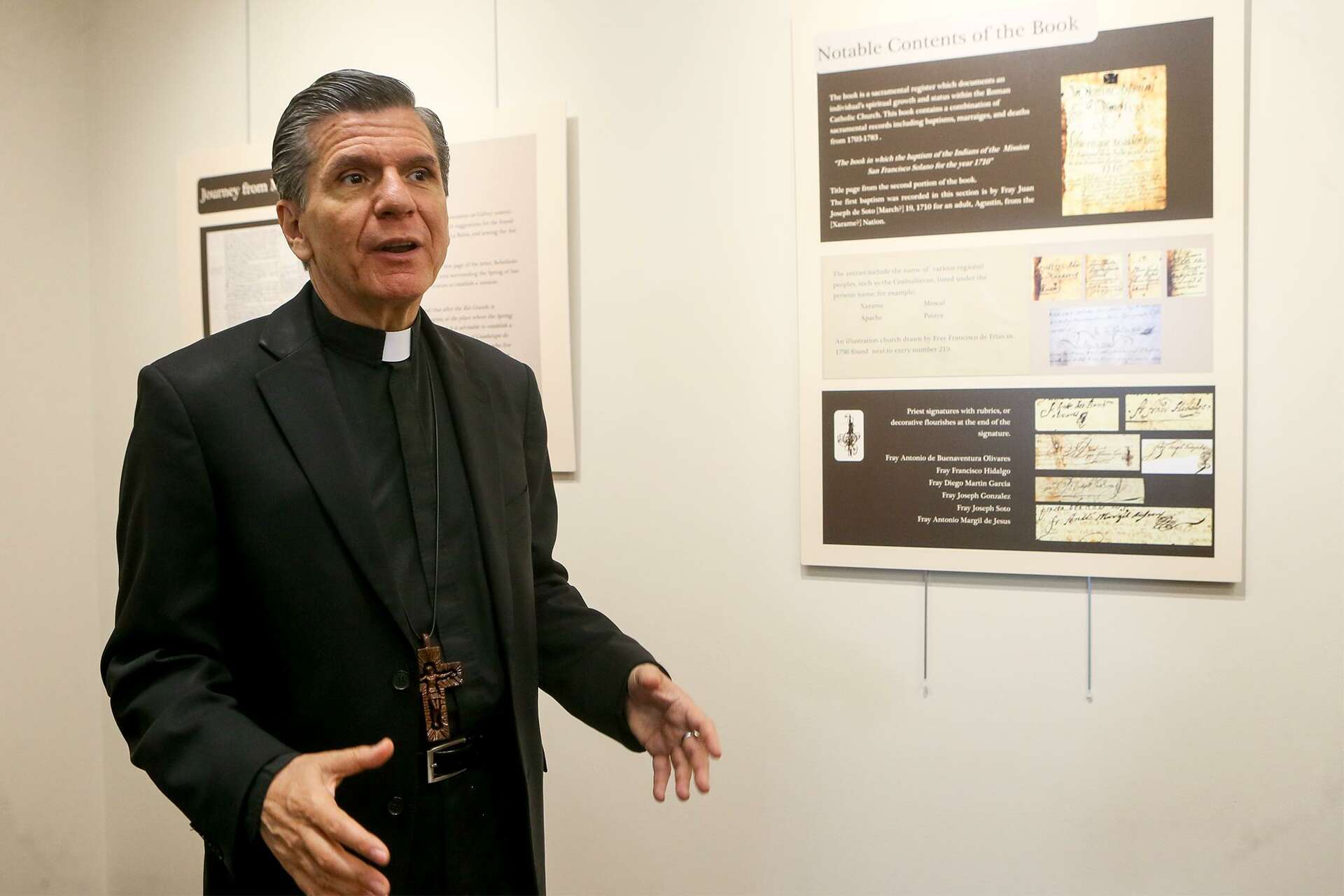 Archdiocese opens new showcase for treasured documents, artifacts