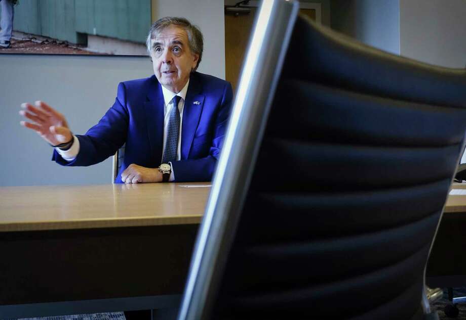 Quebec's Delegate General, Jean-Claude Lauzon, talks about trade relations with the State of New York during an interview at the Times Union on Wednesday, September 19, 2018 in Colony, New York (Paul Buckowski / Times Union ) Photo: Paul Buckowski, Albany Times Union / (Paul Buckowski / Times Union)