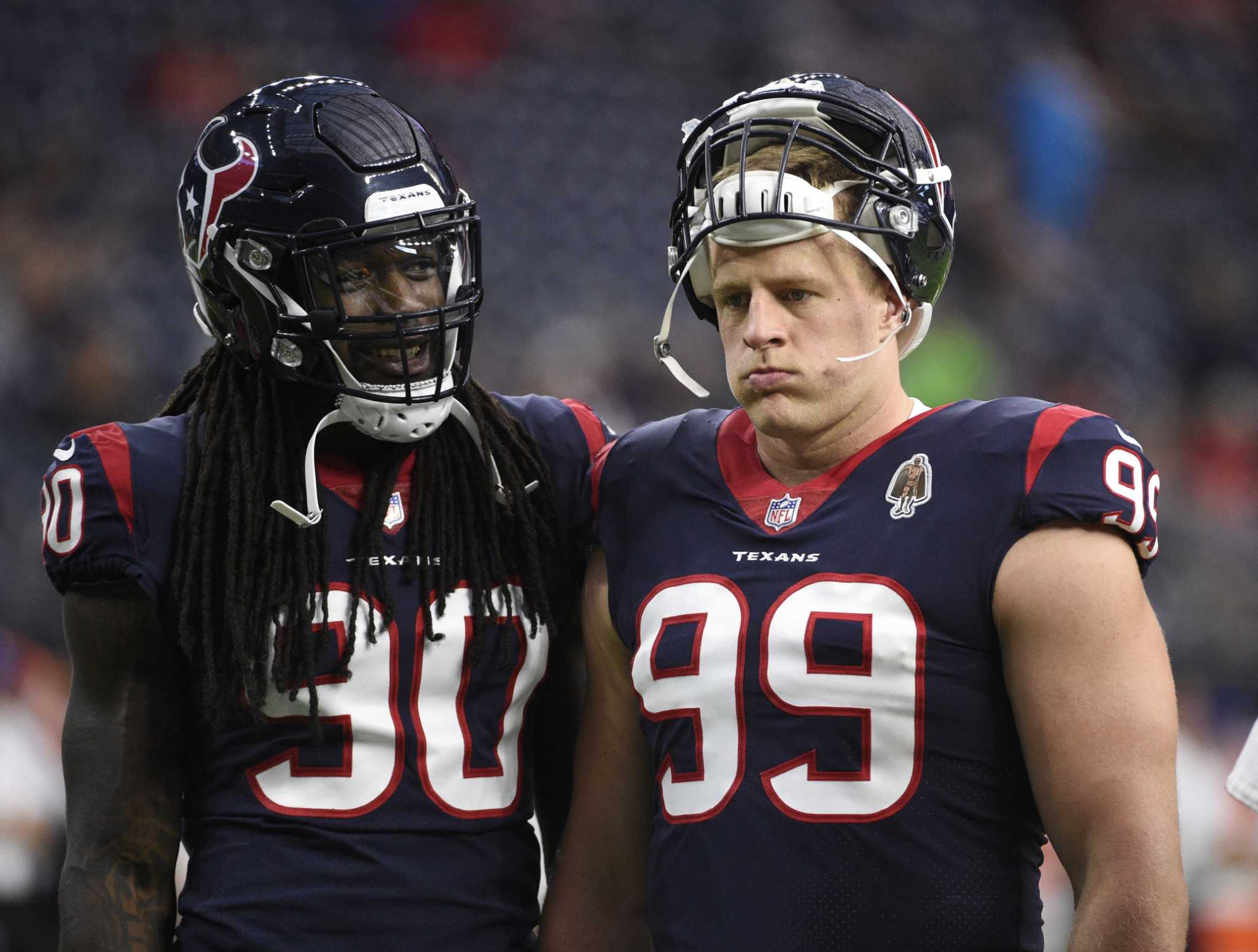 J.J. Watt upgrades student's self-made 99 jersey