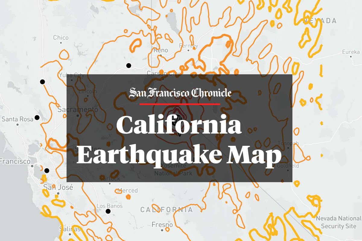 earthquake map