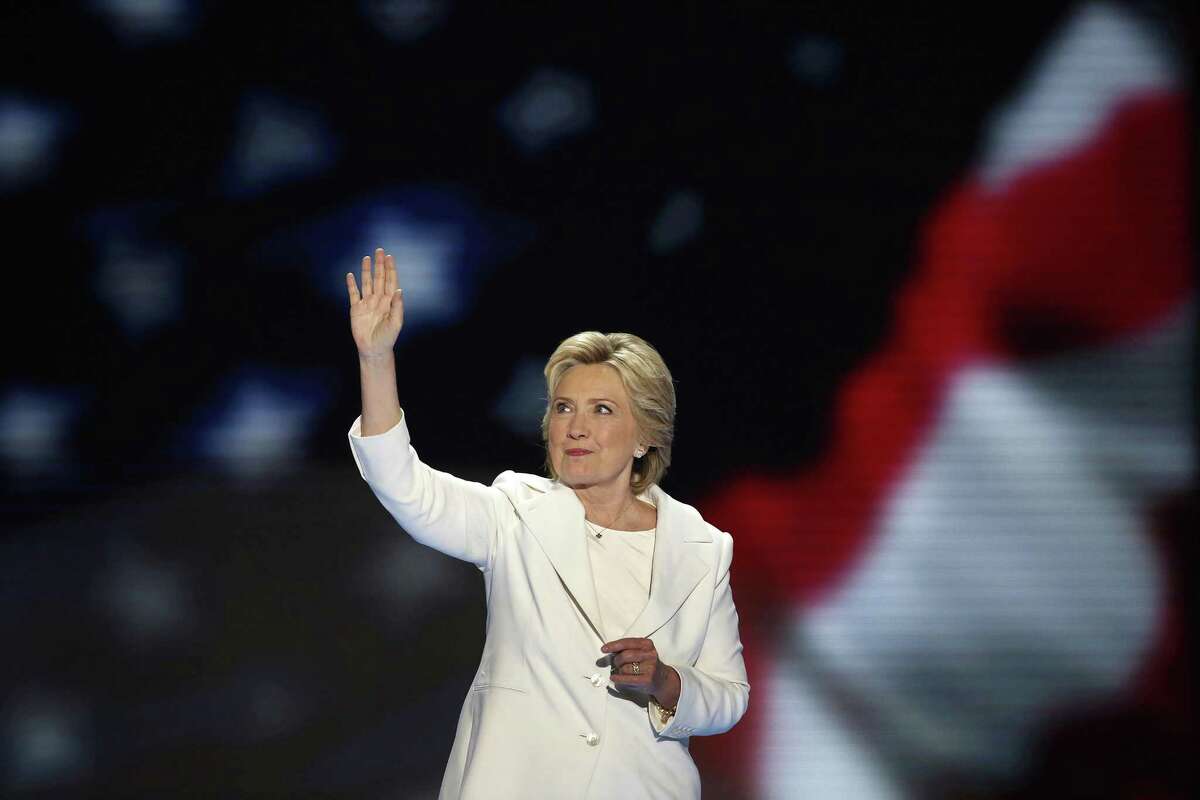 Hillary Clinton becomes the first woman to win the nomination for president from a major party in the United States on the final night of the Democratic National Convention at the Wells Fargo Center in Philadelphia on Thursday, July 28, 2016. The State Board of Education in Texas has voted to remove Hillary Clinton and Helen Keller, as well as other historical figures, from the curriculum.