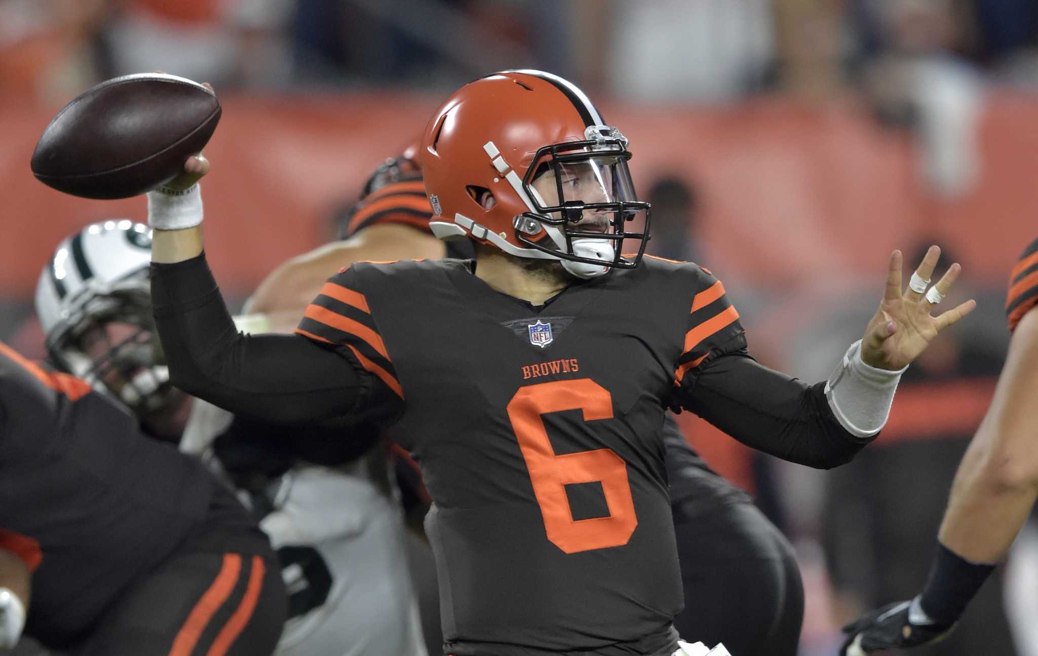 Baker Mayfield Ends Cleveland Browns' 635-Day Winless Streak - The