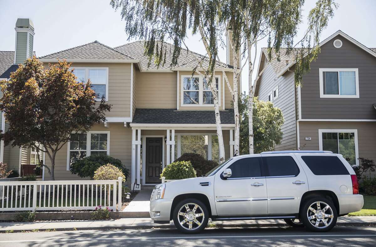 The home and car of Roy Charles Waller is seen in Benicia, Calif. Friday, Sept. 21, 2018. Waller was arrested by police as the suspected NorCal Rapist, committing at least 10 acts of rape from 1991 to 2006 spanning six counties.