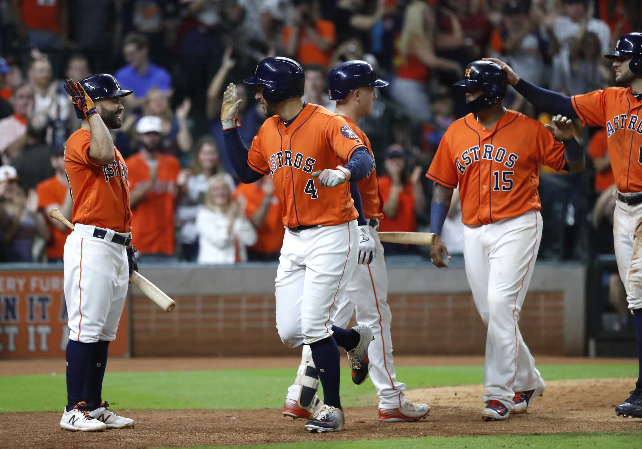 Headed for postseason, Astros set sights on loftier goals