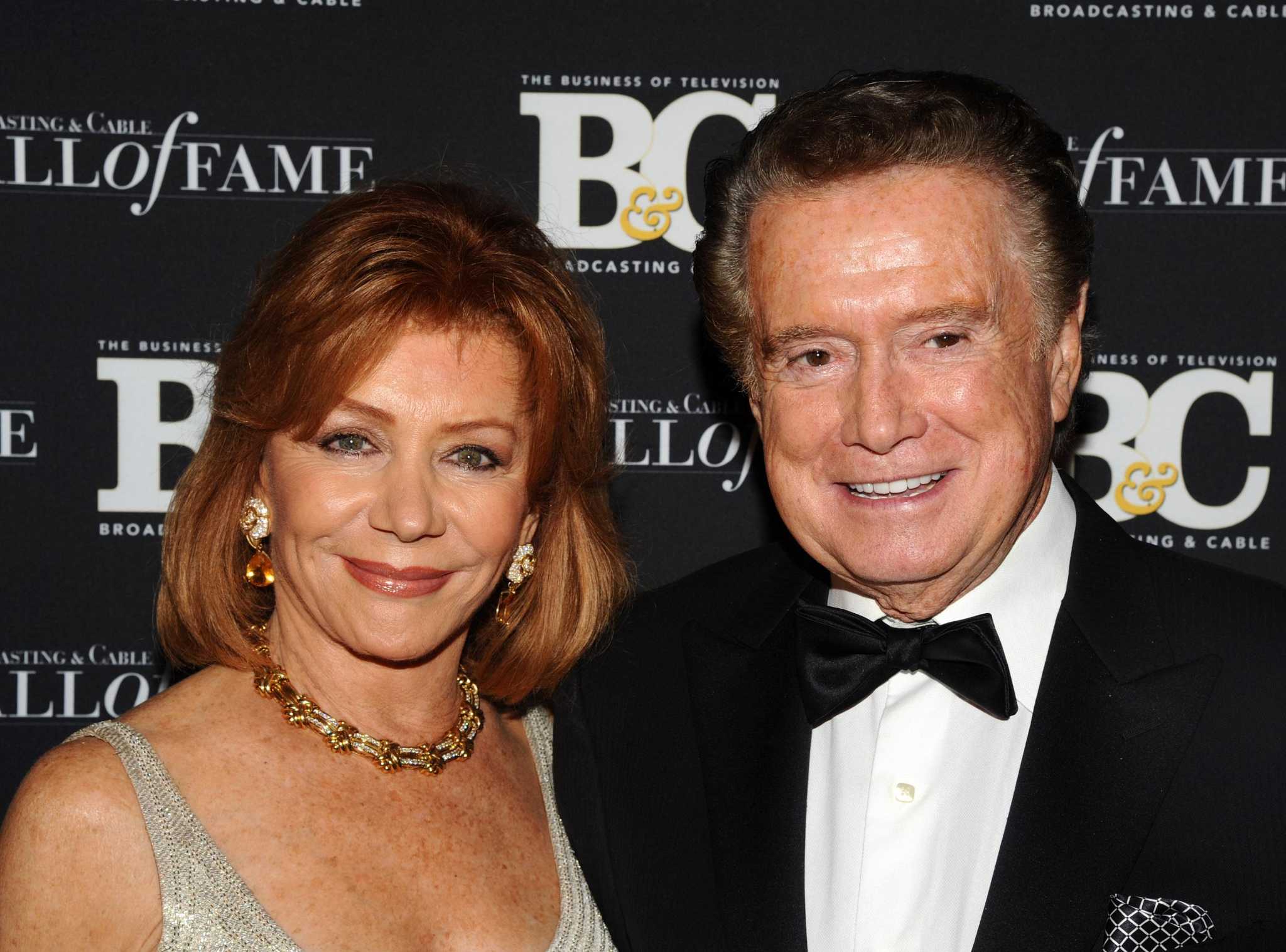 TV personalities Regis and Joy Philbin of Greenwich were seen dining with f...