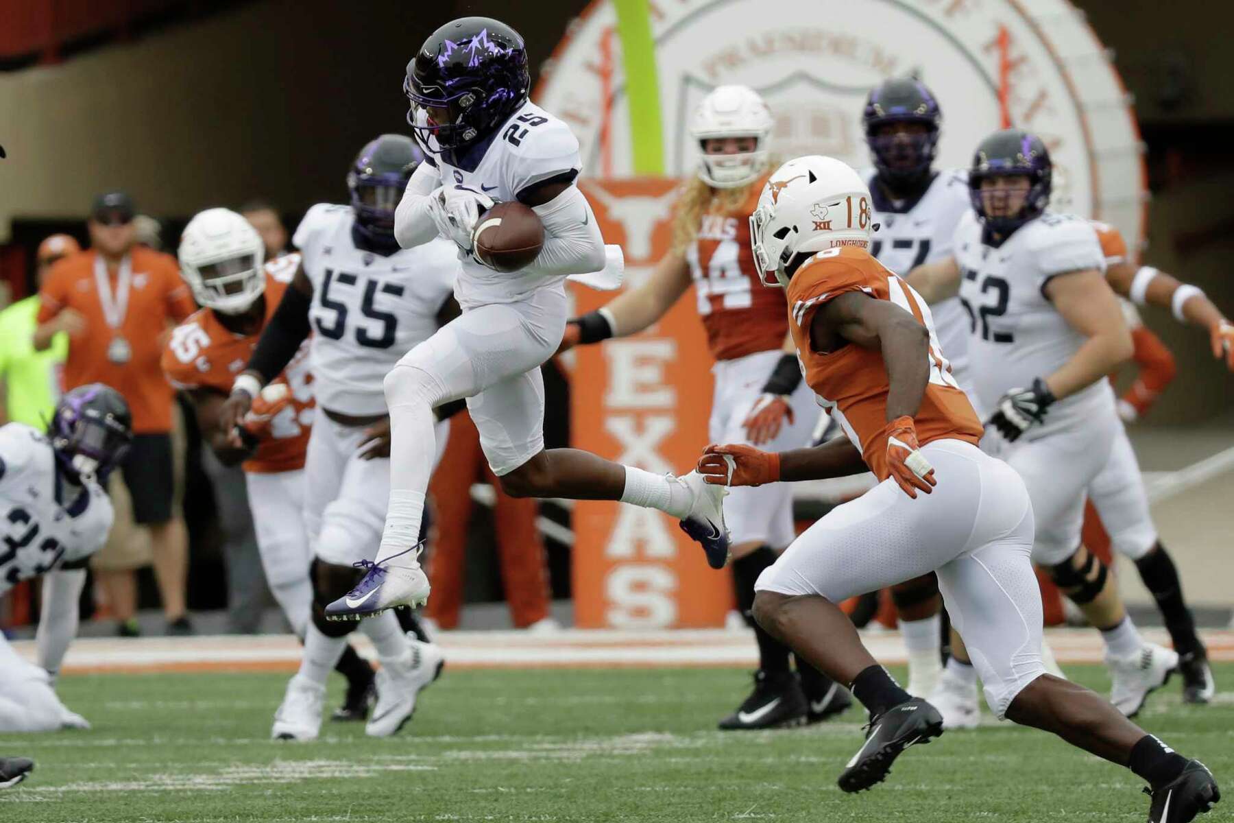 Sam Ehlinger showing more patience