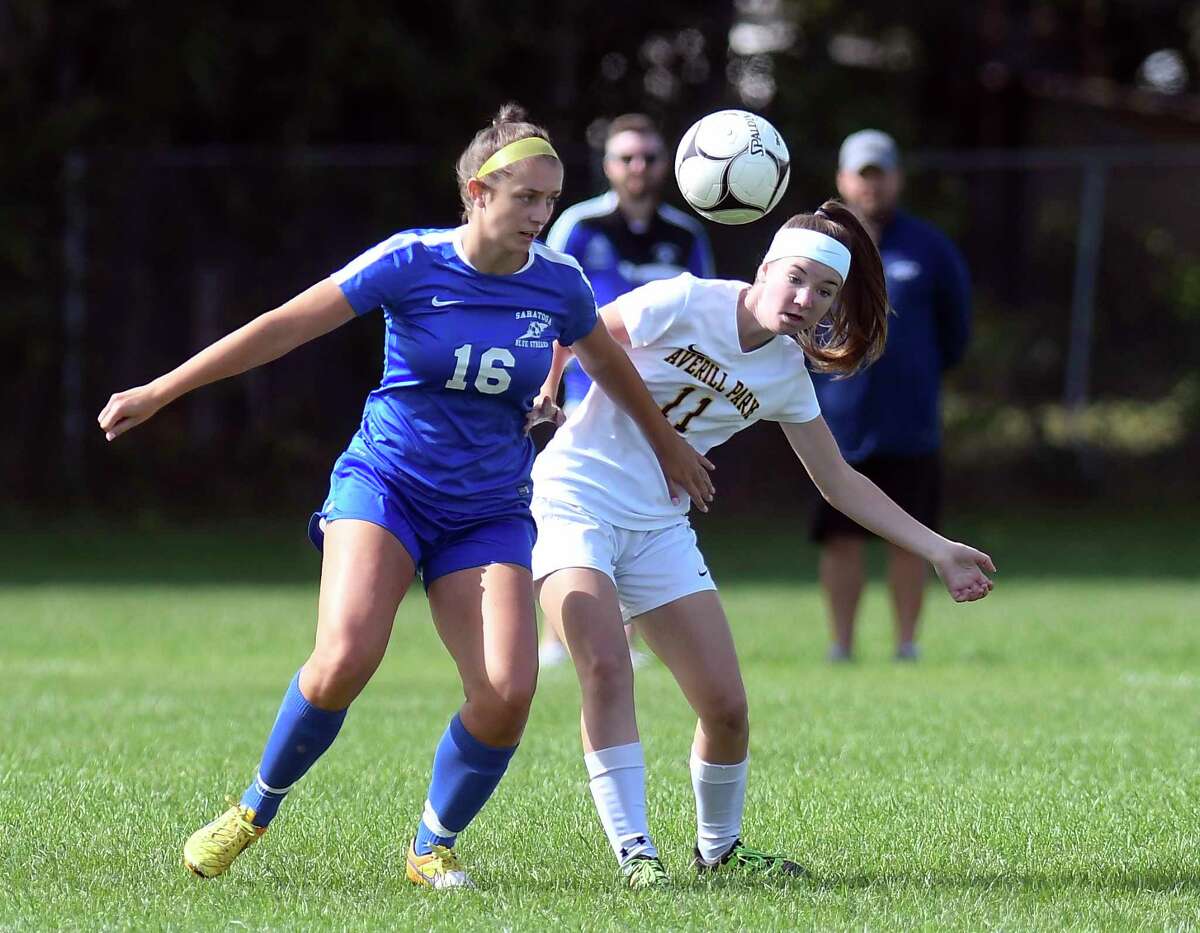 Averill Park and Saratoga play to a tie in Suburban Council girls' soccer