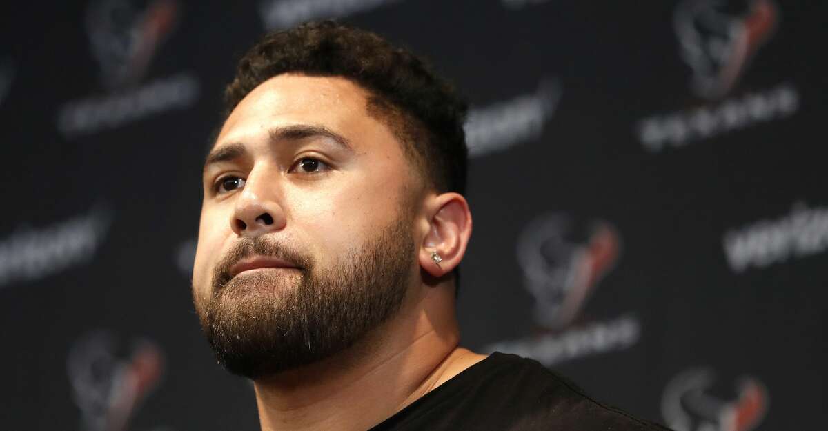 PHOTOS: Texans vs. Giants Senio Kelemete speaks to the media as the Texans held a press conference to introduce their new free-agent signees at NRG Stadium, Thursday, March 15, 2018, in Houston. ( Karen Warren / Houston Chronicle ) Browse through the photos to see action from the Texans' home opener against the Giants.