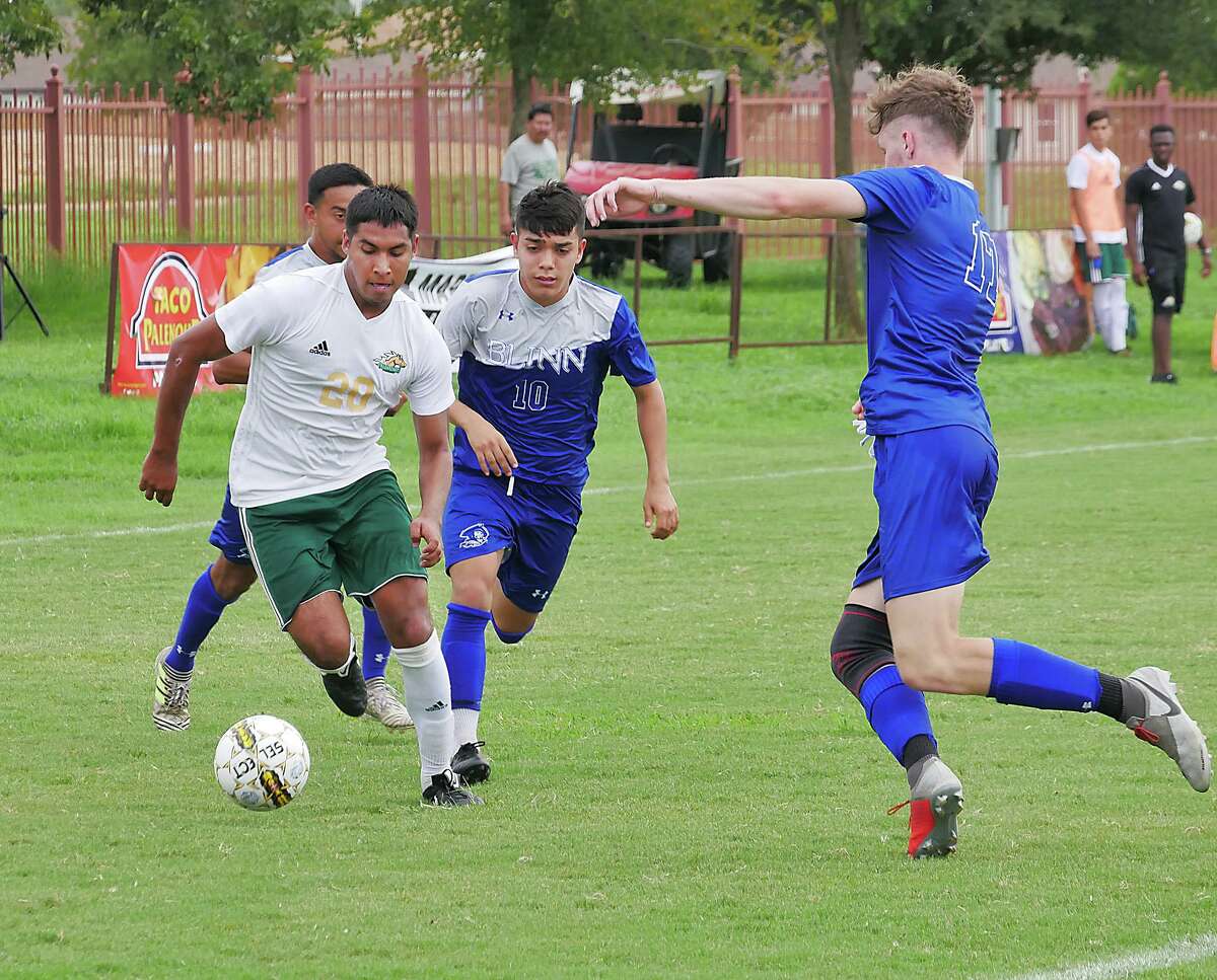 Jose Echavarria and the Palominos lost 2-1 to the Northeast Texas Eagles Saturday in the Region XIV Final match. Echavarria was the player who scored for Laredo College.