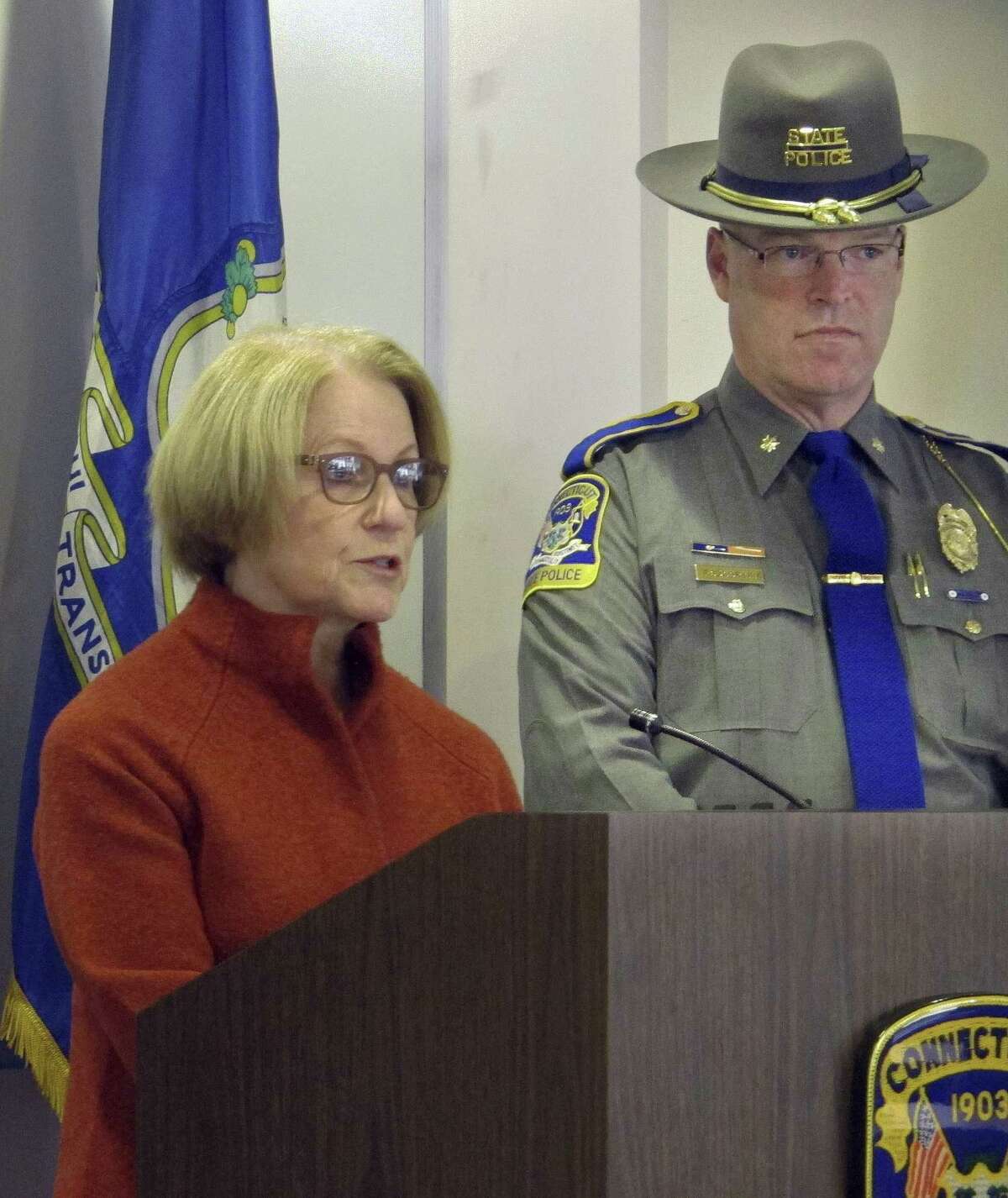Connecticut Emergency Services and Public Protection Commissioner Dora Schriro credits Gov. Dannel Malloy’s reforms with helping reduce reported crime rates. ,