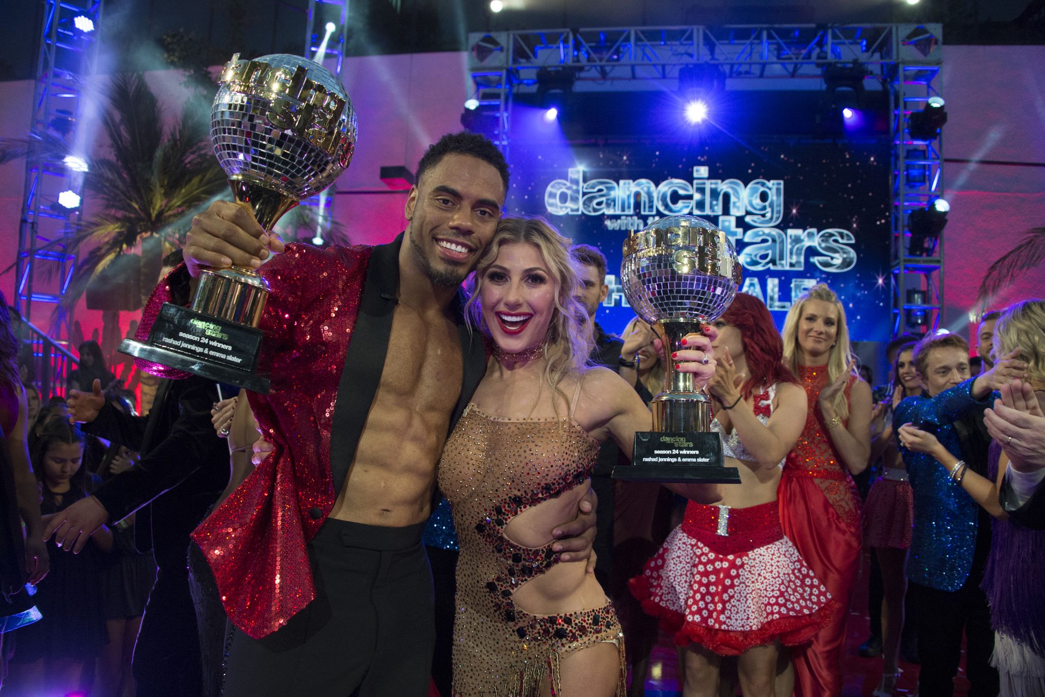 Rashad Jennings & DeMarcus Ware  Rashad jennings, Dancing with the stars,  Handsome men