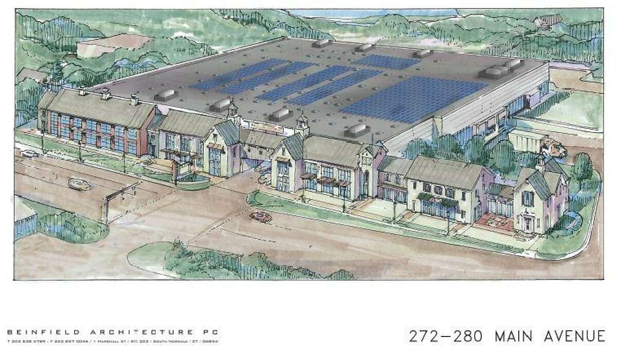 A proposed rendering of 272-280 Main Ave. in Norwalk, Conn.