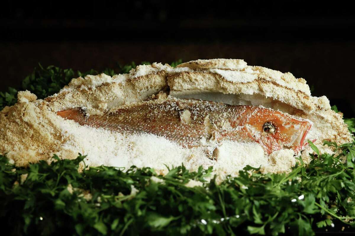Tony’sThe salt crusted snapper (market price) may not be in print at fine-dining restaurant Tony’s in the Greenway Plaza area, but all you have to do is ask and it's yours. The fish is set ablaze, presented to the table and carved table-side.  Place your order 24-hours in advance. 3755 Richmond Ave.; 713-622-6778 OPEN TO CLOSE: New Galleria restaurant closed after employee tests positive for COVID-19