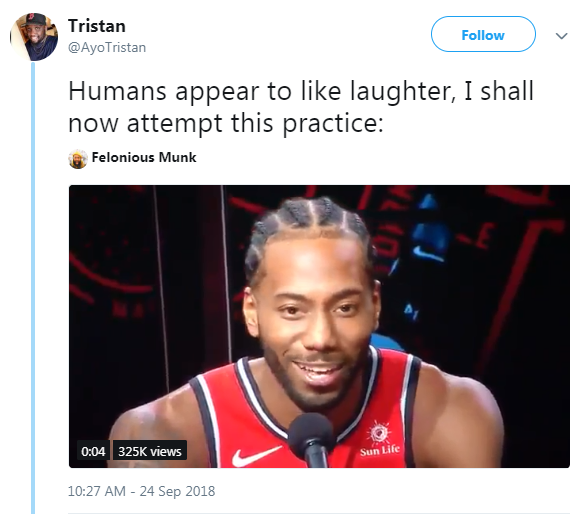 Kawhi Leonard Finally Laughs And It Surely Will Make You Laugh Too - the  Sports ON Tap