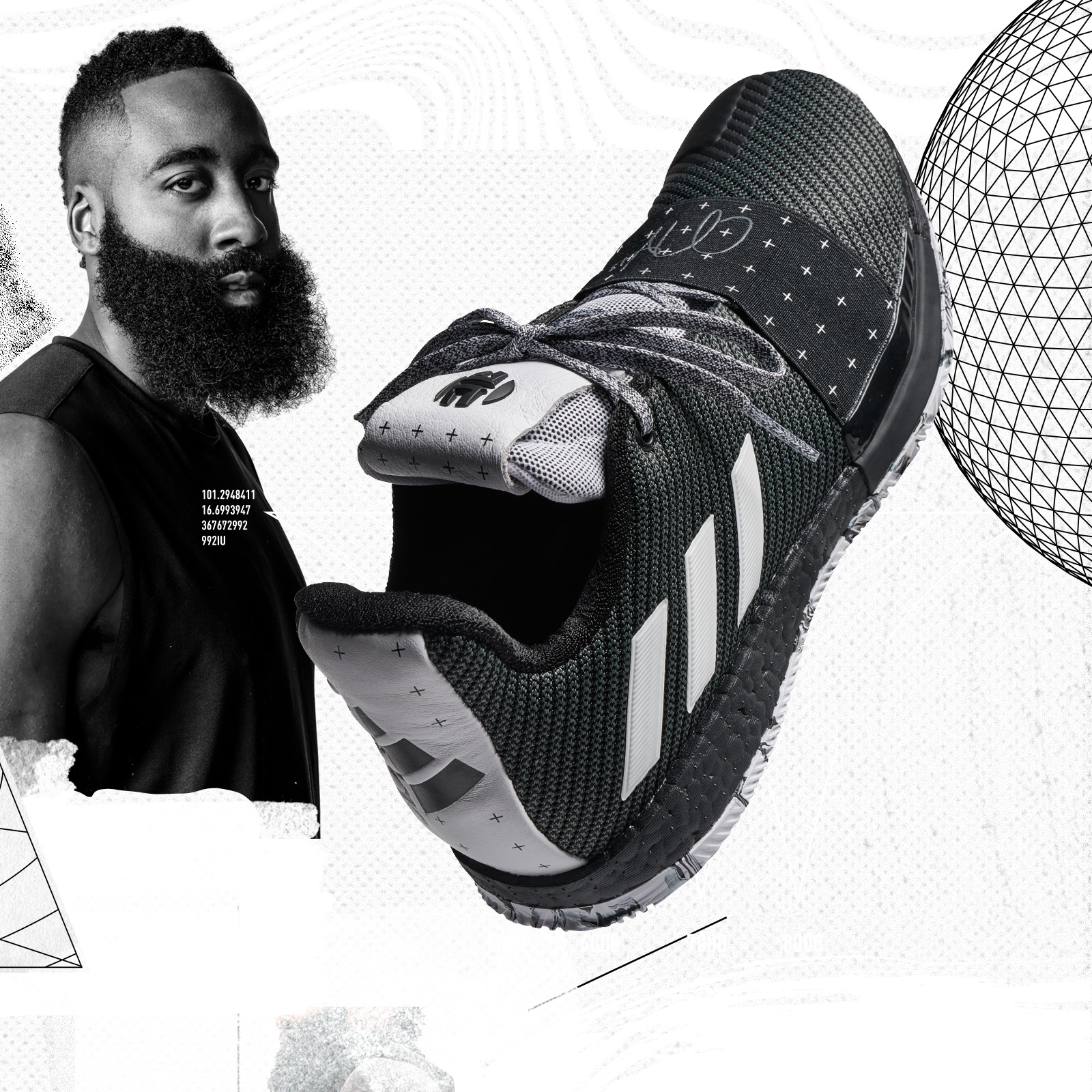 James Harden Signature Adidas Sneaker  Sneakers, James harden shoes, Nike  shoes