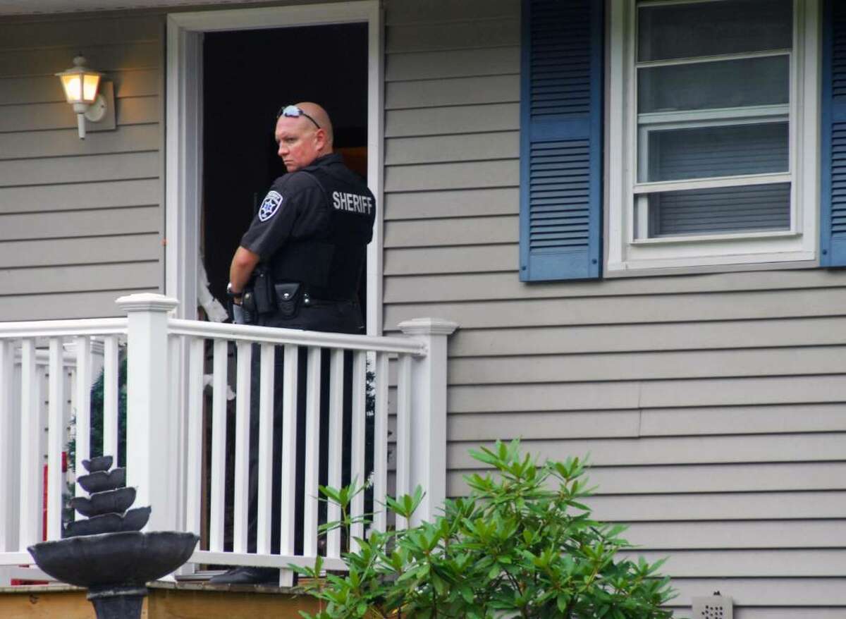 From nowhere, gunfire