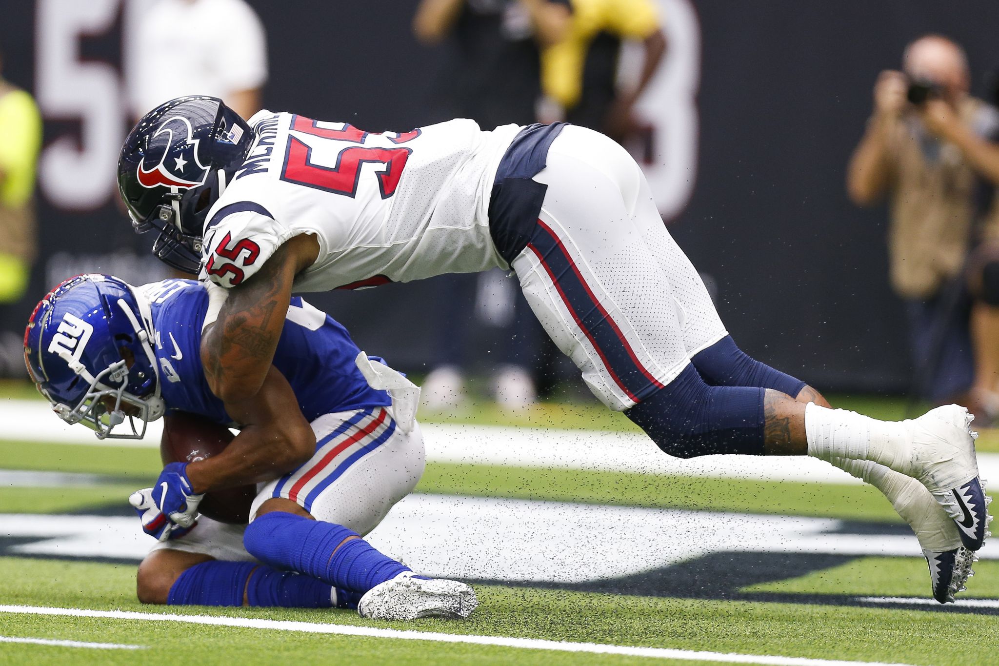 Houston Texans inside linebacker Benardrick McKinney (55