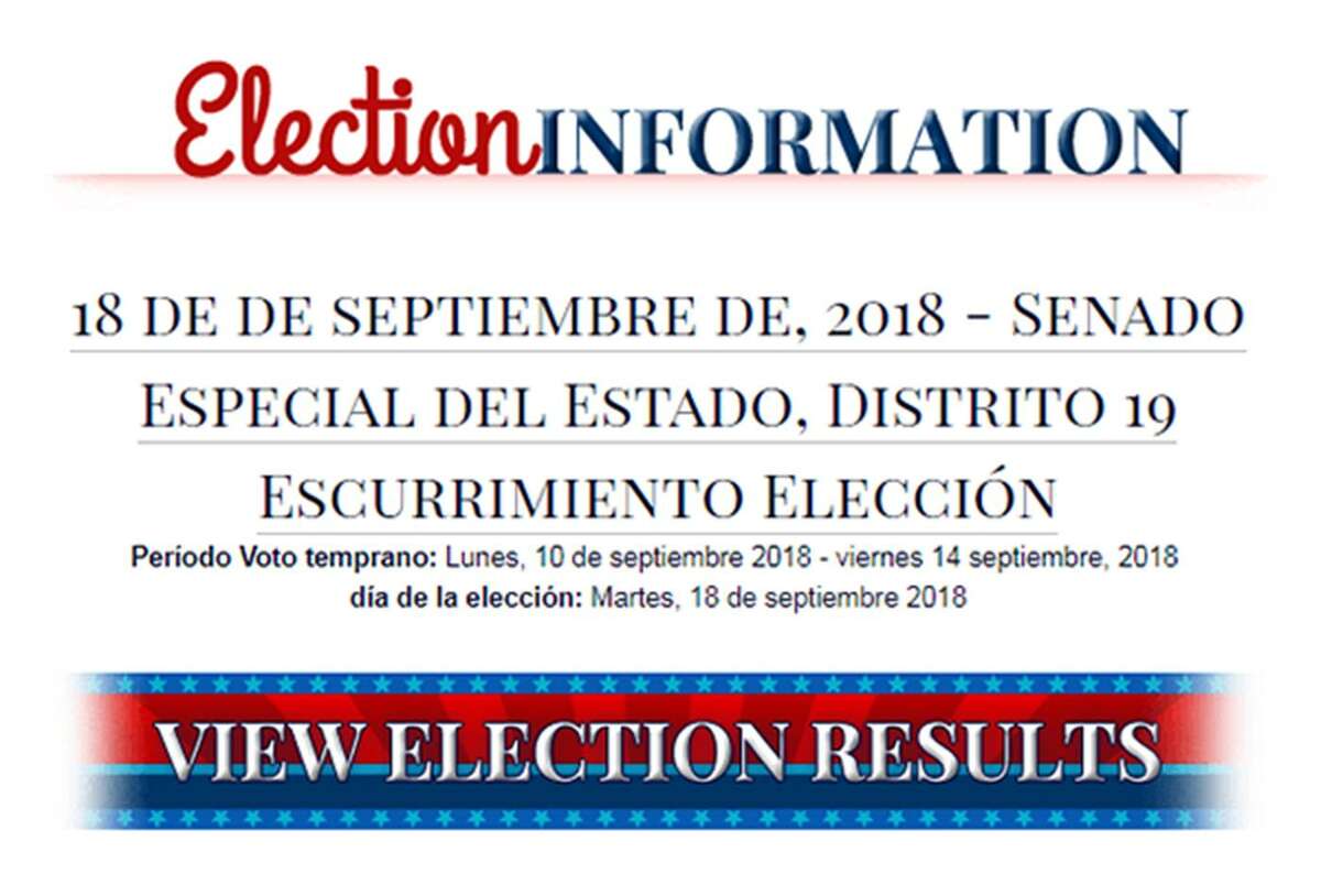 The ACLU has filed a complaint with Bexar County, alleging that its online Spanish voting materials were the result of inaccurate and jumbled Google Translate compilations. Above, “escurrimiento elección,” was supposed to mean “runoff election,” but it instead loosely translates to “election drainage” or “election water leak.”
