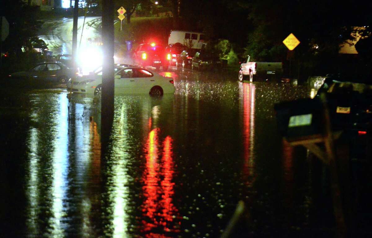 Flooding prompts water rescues, stranded cars